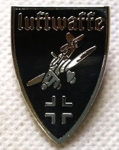 Niemcy, II Wojna Światowa ,Odznaka Pilota LUFTWAFFE, Samolot Junkers, Kopia