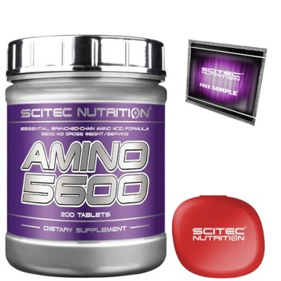 SCITEC AMINO 5600 200 TAB AMINOKWASY BCAA EAA REST