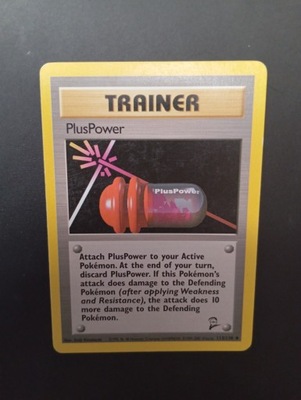 PlusPower Base Set 2 1999 rok 113/130 POKEMON TCG