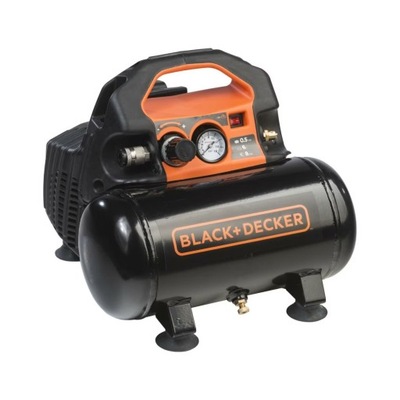 Kompresor bezolejowy 6 l 8 bar BLACK + DECKER