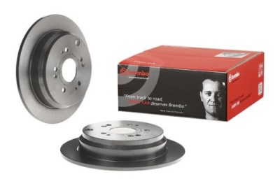Гальмівні диски гальм brembo задня honda cr-v iii iv 302mm фото №1