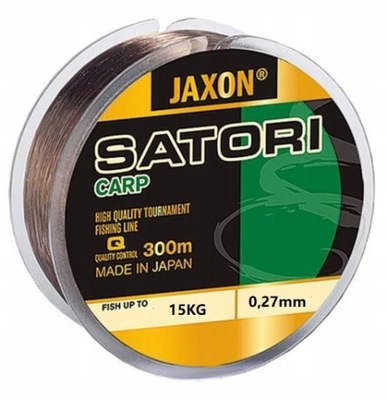 0,27mm 300m ŻYŁKA SATORI CARP Jaxon Karpiowa