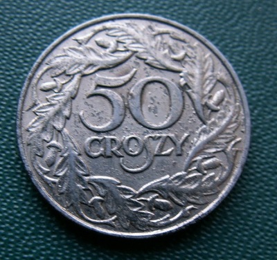 50 groszy 1938 ładna