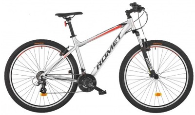 ROMET RAMBLER R9.0 LTD 2021 srebrno-czerwony 17"