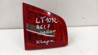 Audi a6 c6 рестайлінг  седан фара задній ліва w кришці  led фото №1