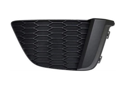 Решітка радіатора решітка w бампер ліва honda jazz fit 15- фото №1