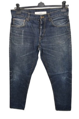 Han Kjobenhavn spodnie męskie 32/32 jeans selvedge W32L32