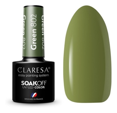 Claresa Soak Off LAKIER DO PAZNOKCI 5ml (802)