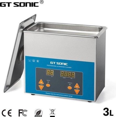 GT SONIC LAVADORA ULTRADZWIEKOWA VGT- 1730QTD 3 L WYJMOWANY CESTA  