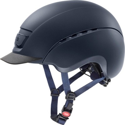 Kask jeździecki Uvex Reithelm Elexxion Plus r. 54 - 55cm Navy Mat