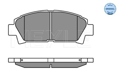 ZAPATAS DE FRENADO MEYLE 025 219 6115/W  