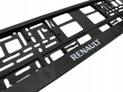 CUADROS CUADRO PARA TABLICE REJESTRACYJNA RENAULT 2 PIEZAS  