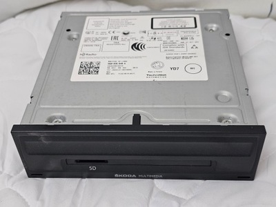 Радио считыватель sd мультимедиа mmi skoda octavia fabia rapid 5q0035840a фото №1