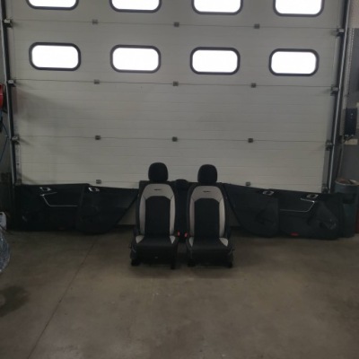 Kia proceed iii gt line сиденья обшивки заднее сиденье комплект фото №1