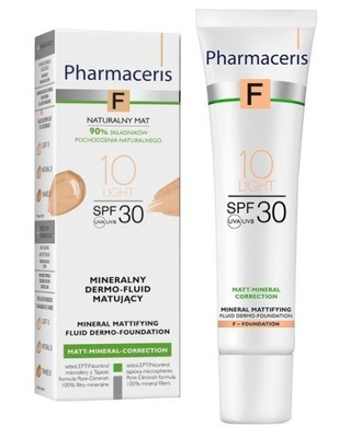 PHARMACERIS F Mineralny FLUID MATUJĄCY 10 LIGHT