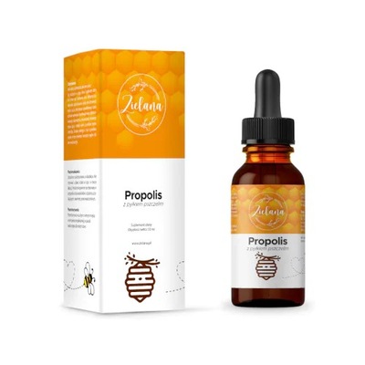 Propolis z pyłkiem pszczelim 50 ml Zielana