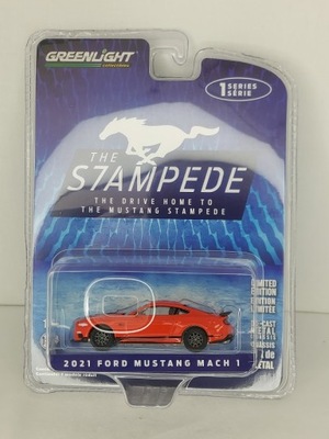 Greenlight 1:64 Stampede 1 - Ford Mustang Mach 1 2021 race red