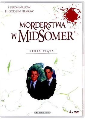 MORDERSTWA W MIDSOMER SEZON 5 [BOX] [4DVD]