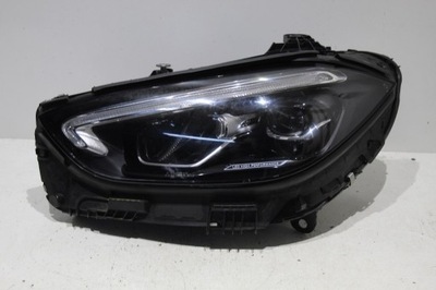 Mercedes c206 w206 full led лівий лампа ліва фото №1