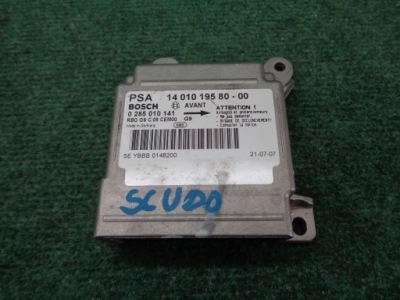 Датчик модуль подушек 1401019580 fiat scudo 2 ii expert 2 ii jumpy 2 ii фото №1