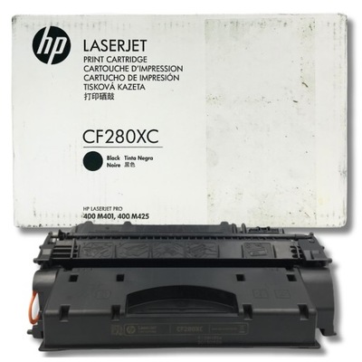 Toner HP CF280X XC HP 80X Oryginalny Toner do HP LaserJet Pro 400 M401 M425