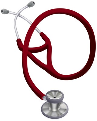Stetoskop kardiologiczny TM-SF 501 burgund TECH