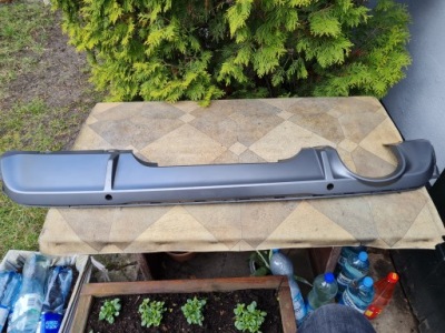 Renault clio хэтчбек спойлер бампера задняя rsline фото №1