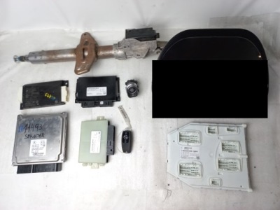 Sprinter 910 907 a6519007103 набор стартовый бортовой компьютер ключ модуль ключ фото №1