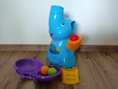 Playskool Fontanna Elefun słoń wyrzutnia piłeczek