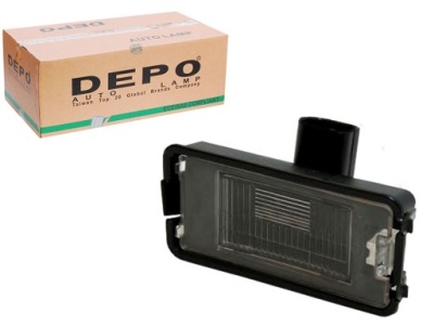 Лампа номерного знака регистрационный [depo] depo 046-21-900led фото №1