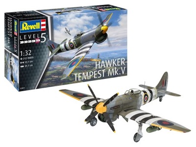 Model do sklejania Revell Hawker Tempest V