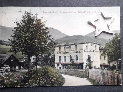 KARPACZ Krummhubel Hotel Deutscher Kaiser 1910r