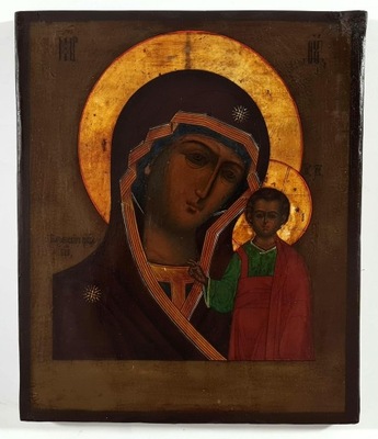 Ikona Matka Boża Kazańska, XIX wiek, 0329