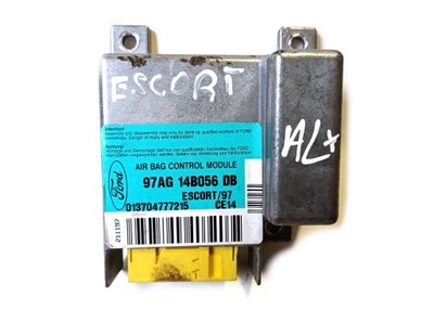 Датчик модуль подушка безопасности ford escort 97ag14b056db фото №1