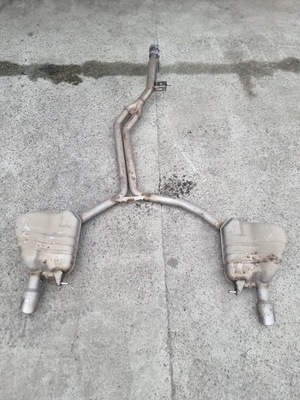 Audi a4 b8 kombi выхлоп труба гаситель 2.7 tdi фото №1