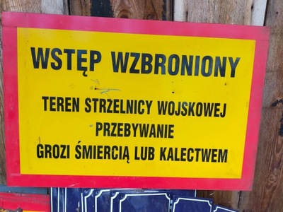 tablica ostezwgawczo-informacyjna