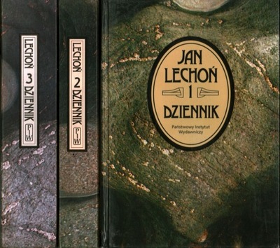 DZIENNIK - 3 TOMY - JAN LECHOŃ