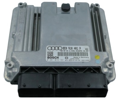 Блок управления audi a4 3.0 tdi 0281013191 8e0910401p фото №1