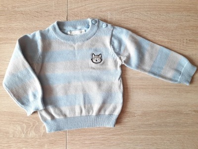 Sweterek sweter niemowlęcy 68 fox&bunny