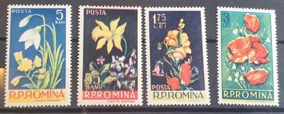 Rumunia 1956 Kwiaty
