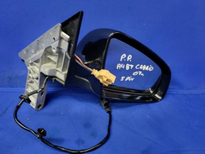 Зеркало правое audi a4 b7 cabrio 5pin фото №1