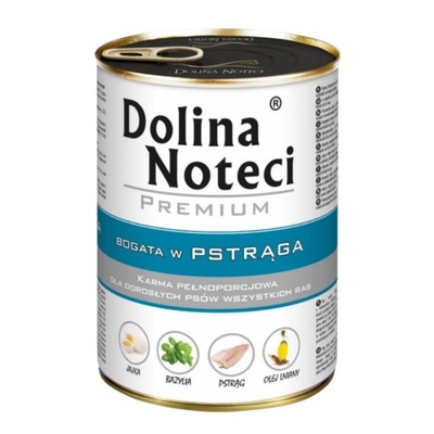 DOLINA NOTECI Premium Karma Mokra PSTRĄG 400g