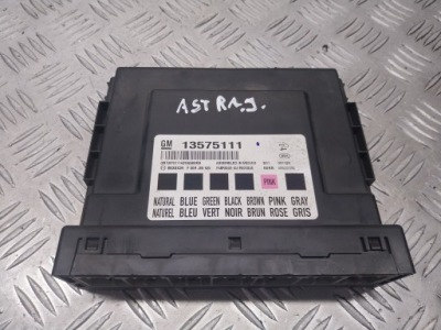 Модуль комфорта opel astra j 1.7 cdti 13575111 фото №1