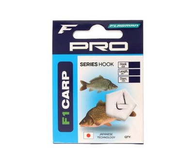 Flagman Pro F1 Carp r.16 0.12mm 90cm 7szt. gotowe przypony