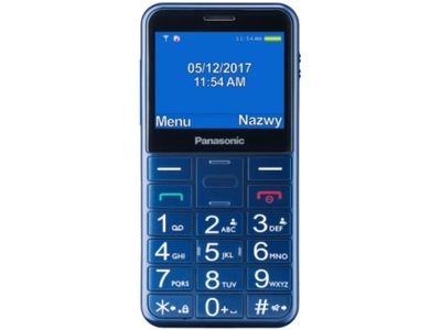 Telefon PANASONIC KX-TU150 Niebieski