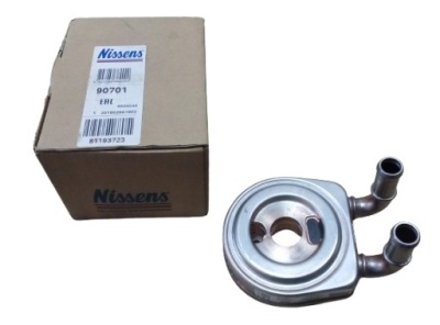 Nissens радіатор оливи 90701 citroen peugeot фото №1