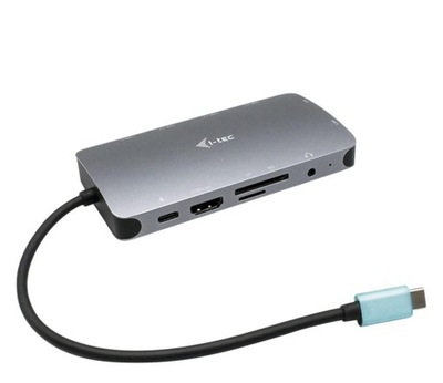 Stacja dokująca i-tec USB-C Metal Nano Dock HDMI VGA LAN PD 100W