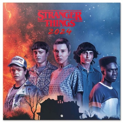 Kalendarz ścienny 2024 Stranger Things