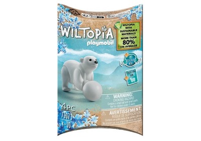 PLAYMOBIL 71073 Wiltopia - Mały niedźwiedź polarny