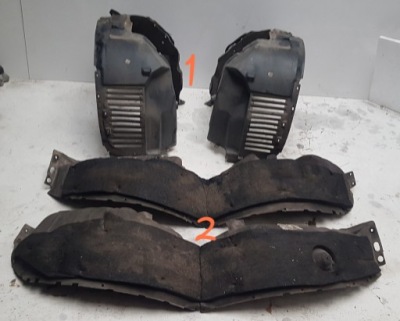 Підкрилок передні задні праве ліва alfa romeo stelvio фото №1